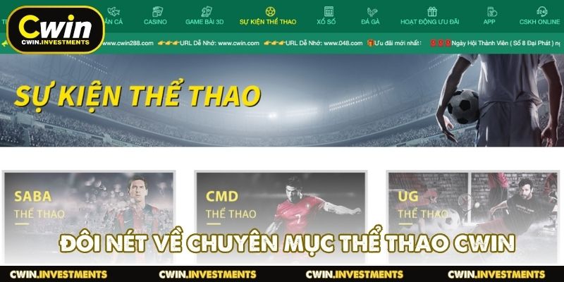 Đôi nét về chuyên mục thể thao CWIN